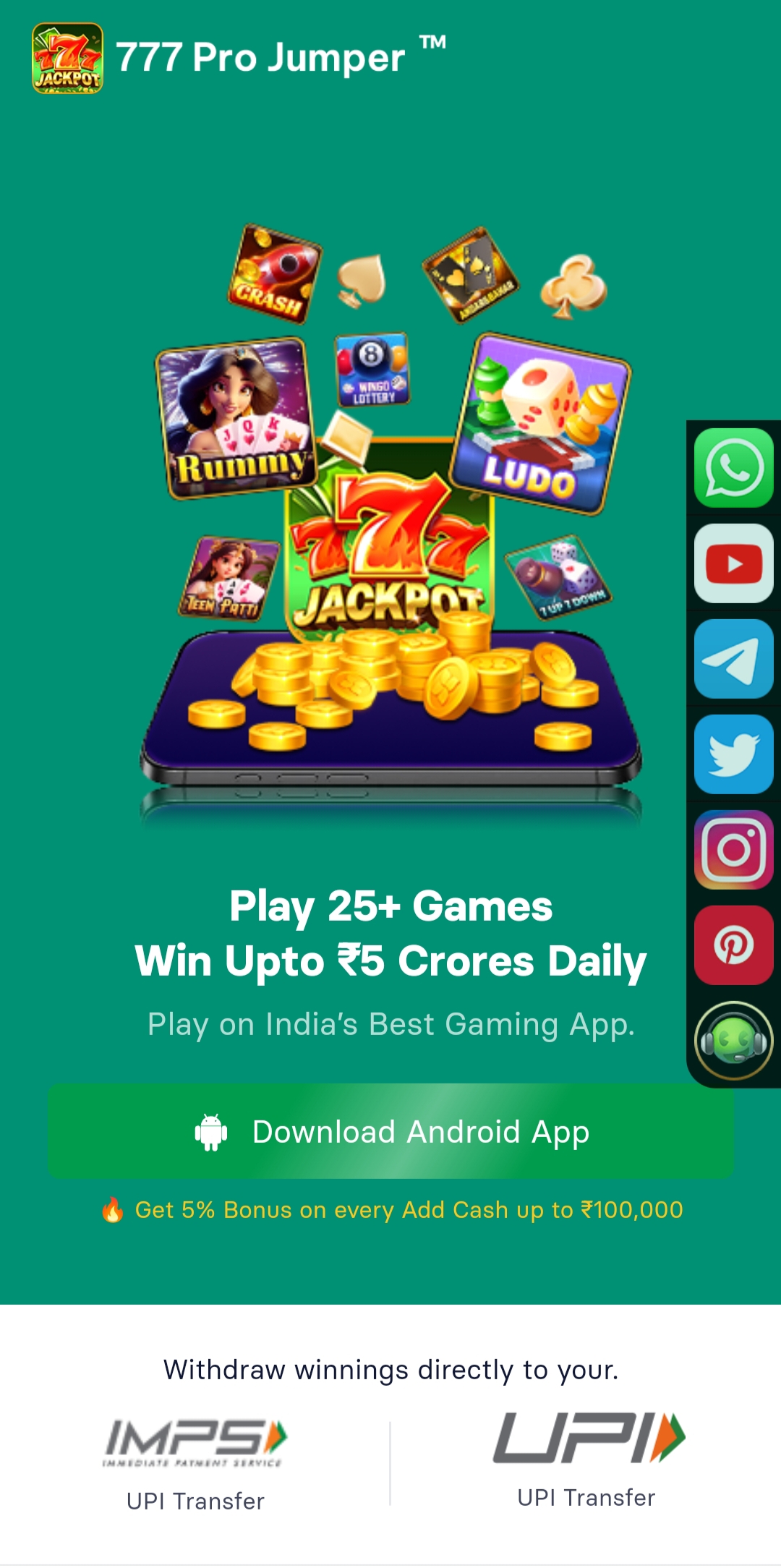 777 Pro Jumper Apk Download